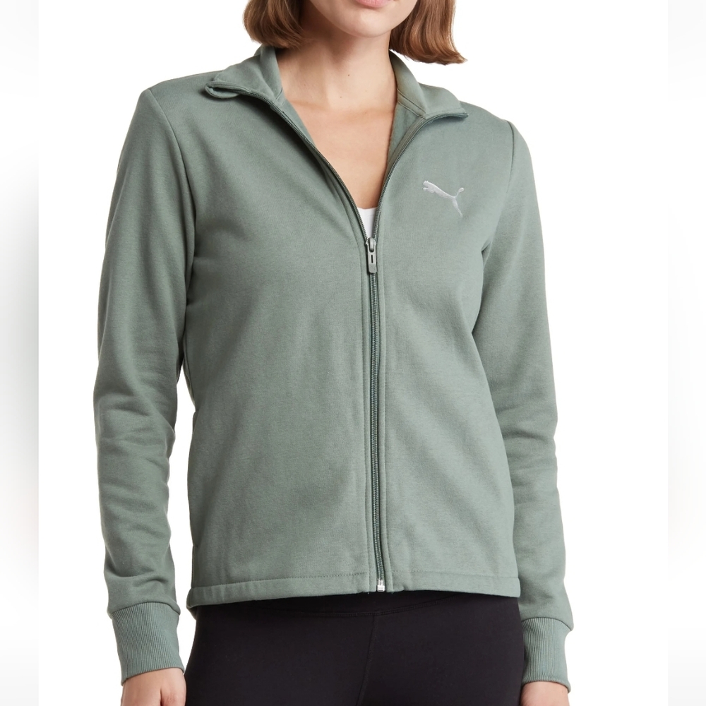 NWT Womens Puma All Day Fleece Jacket sz M